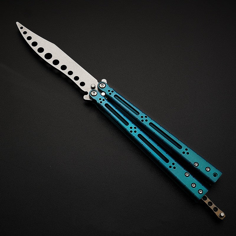 High-end Titanium Alloy Fancy Butterfly Knife