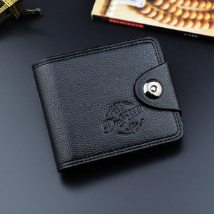 European And American Magnetic Buckle Multi card Wallet