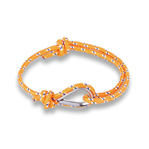 European And American Fashion Nautical Navy Jewelry Anchor Fish Hook Retro Unisex Braided Bracelet Anchor Bracelet