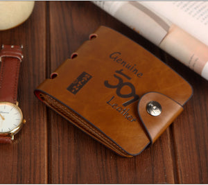 Men's Short Wallet Vintage Hunter Wallet
