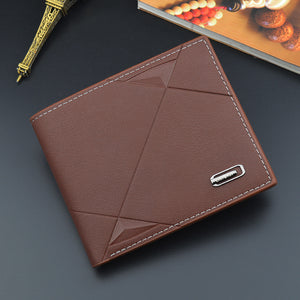 Men's multi-card fashion casual short wallet
