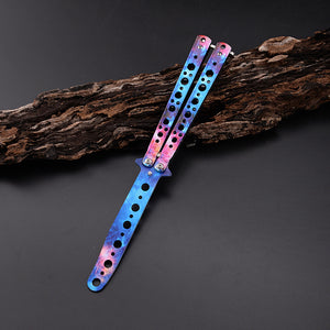 Unsharpened Butterfly Knife Comb Butterfly Knife Tool