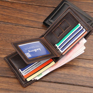 Retro Casual Multi Card Short Wallet