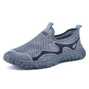 Outdoor Men's Hollow-out Breathable Mesh Shoes