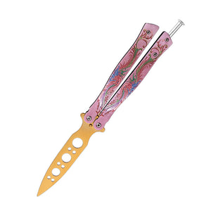 Butterfly Folding Knife Outdoor Training Flail Knife