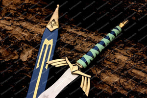 The LEGEND of ZELDA Handmade Stainless Steel Full Tang Sword Gift with Sheath