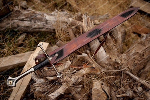 Handmade Damascus Steel Anduril Sword of Narsil the King Aragorn Best Anniversar