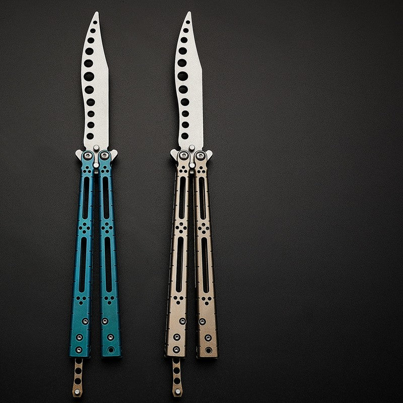 High-end Titanium Alloy Fancy Butterfly Knife