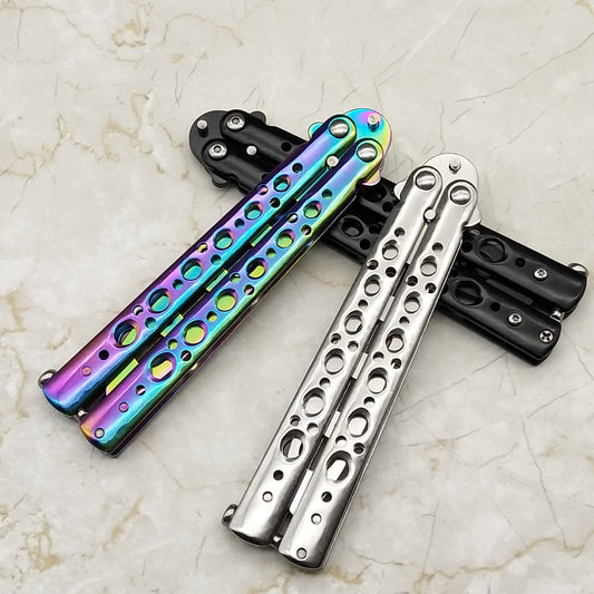 Butterfly Practice Knife Stainless Steel Ornamental