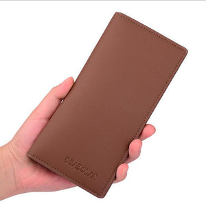 Soft Leather Wallet Two Fold Multi Card Slot