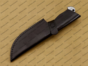 Personalized Custom Handmade 9″ Long Damascus Steel Pocket Knives Handmade Damascus Pocket Knife Hand Made World Class Knives with Sheath